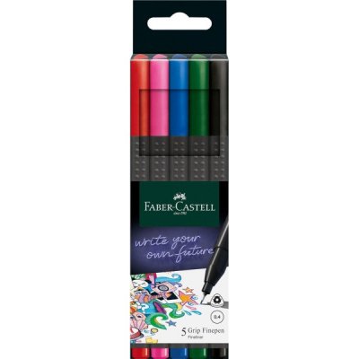 Grip finepen - penna punta in fibra colore assortiti tipo punta ago