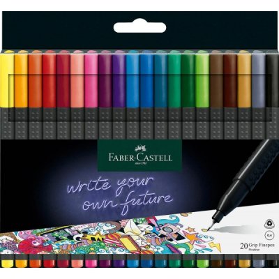 Grip finepen - penna punta in fibra colore assortiti tipo punta ago