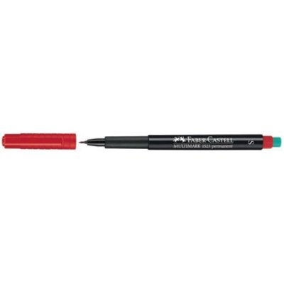 Multimark - marcatore permanente colore rosso tipo punta conica