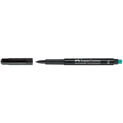 Multimark - marcatore permanente colore nero tipo punta conica