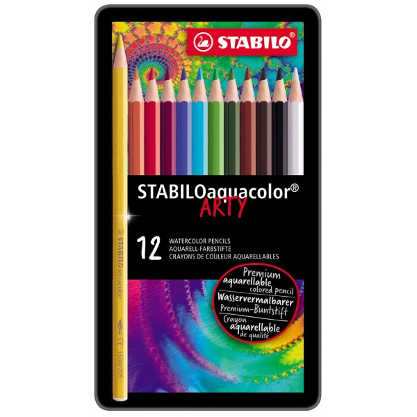 Pastelli acquerellabili aquacolor colore assortiti