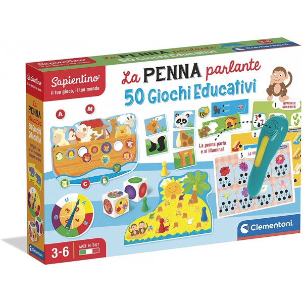 Sapientino - la penna parlante, 50 giochi