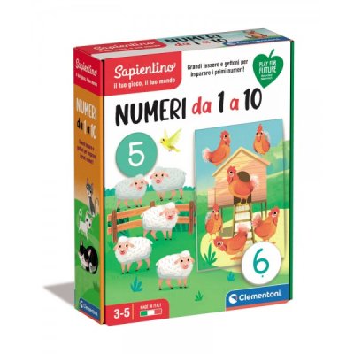 Sapientino - numeri da 1 a 10