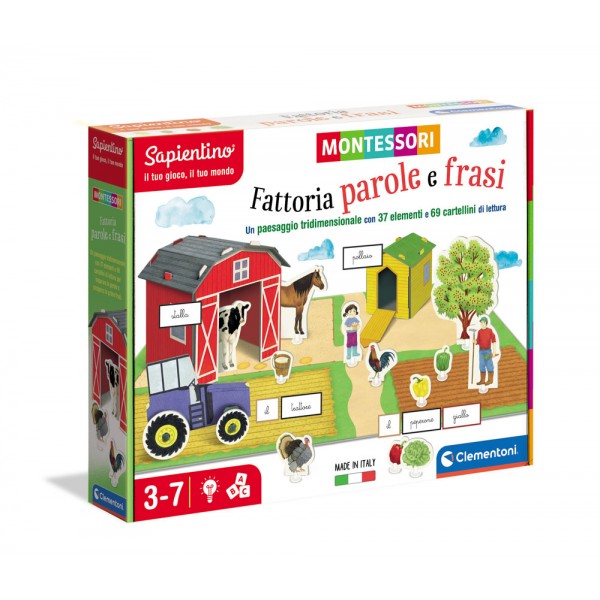Montessori - fattoria parole e frasi