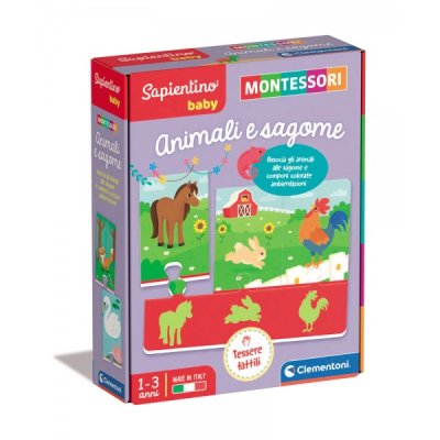 Montessori - animali e sagome
