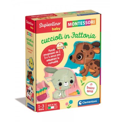 Montessori - cuccioli in fattoria