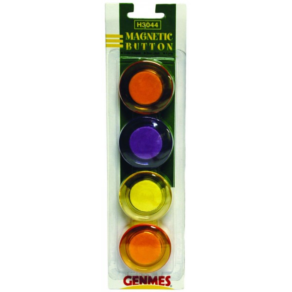 Bottoni magnetici colore assortiti