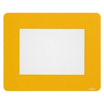 Cornice da pavimento rimovibile colore giallo