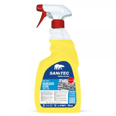 SANITEC sgrassatore alcalino , rimuove grasso, olio e residui carbonizzati