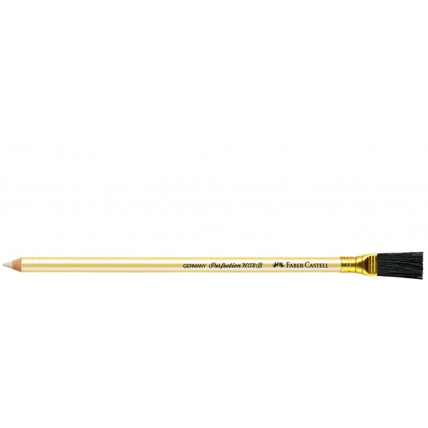 Gomma matita PERFECTION 7058-B Faber-Castell con pennino per dattilo, adatta per cancellare inchiostro, china e penne a sfera