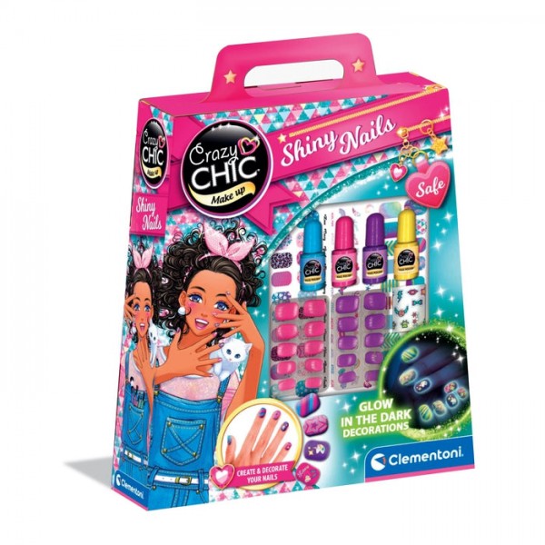 Crazy chic - shiny nails