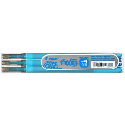 Frixion point - refill set colore azzurro tipo punta conica