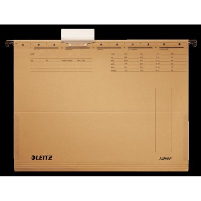Alpha - cartelle sospese per cassetto colore ocra grammatura 250gr