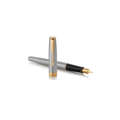 Sonnet stainless steel gt - penna stilografica colore nero tipo punta pennino