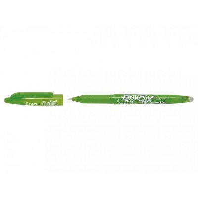 Penna a sfera PILOT Frixion Ball ricaricabile con inchiostro termo sensibile e cancellabile - punta 0,7mm - Verde chiaro