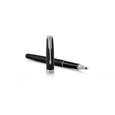 Sonnet matt black ct - penna roller colore nero tipo punta conica