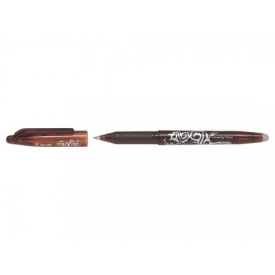 Penna a sfera PILOT Frixion Ball ricaricabile con inchiostro termo sensibile e cancellabile - punta 0,7mm - Marrone