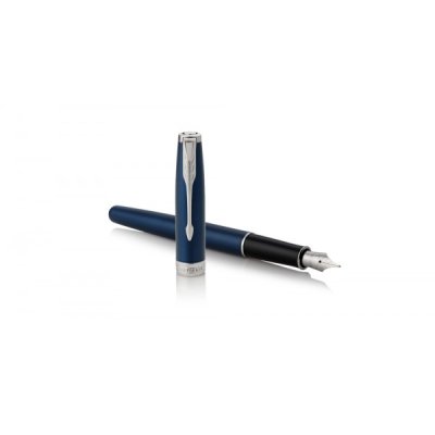 Sonnet blue lacquer ct - penna stilografica colore nero tipo punta pennino