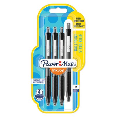 Inkjoy 300 - penna a sfera colore nero tipo punta conica