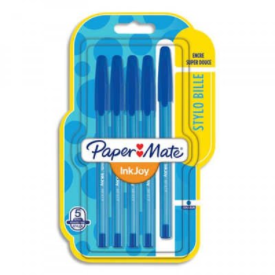 Inkjoy 100 - penna a sfera colore blu tipo punta conica