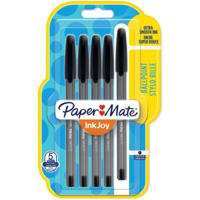 Inkjoy 100 - penna a sfera colore nero tipo punta conica