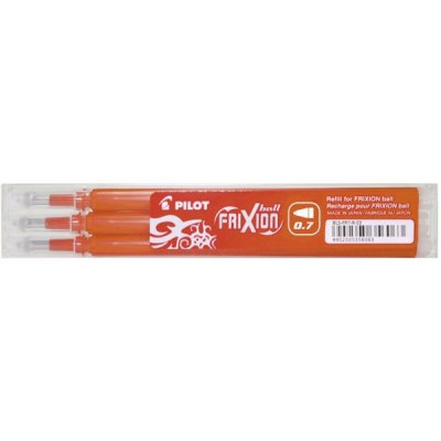 Frixion ball - refill set colore arancione tipo punta conica
