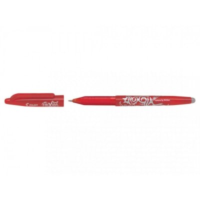 Penna a sfera PILOT ricaricabile con inchiostro termo sensibile e gomma integrata - punta 0,7mm - Rosso