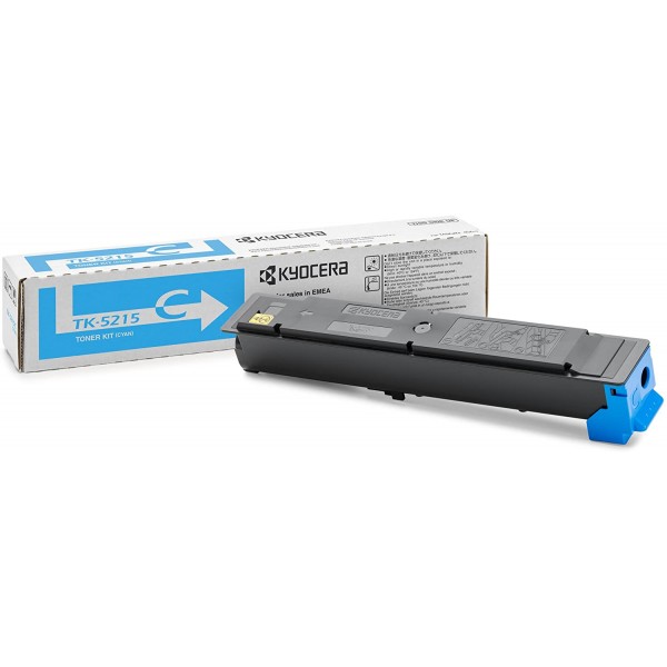 Kyocera Toner Originale Ciano TK-5215C 1T02R6CNL0