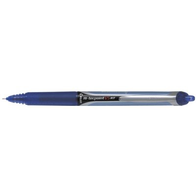 Penna punta ad ago PILOT Hi-Tecpoint V5 con inchiostro liquido - punta 0,5mm - Blu