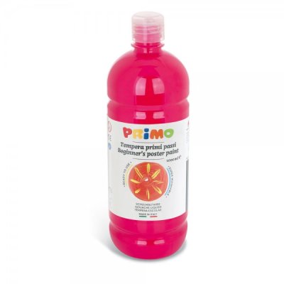 Tempera in bottiglia colore magenta