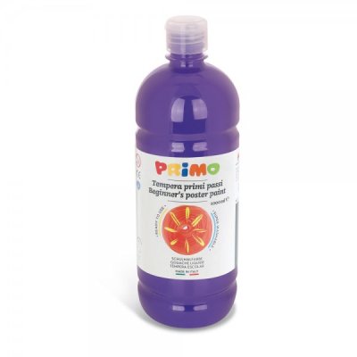 Tempera in bottiglia colore viola