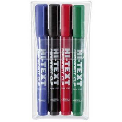 ETAFELT Marcatore permanente con inchiostro a base d'alcool - Assortiti - 4pz