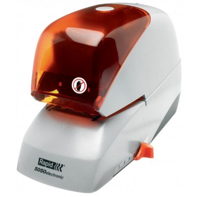 Supreme r5050e - cucitrice elettrica colore grigio, arancione