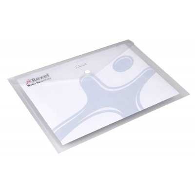 Busta con bottone ice a5 - 15x21cm colore trasparente
