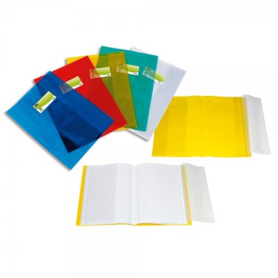 Foderina per maxiquaderni colore trasparente