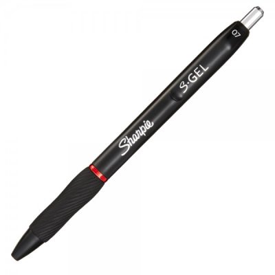 S-gel - penna a sfera colore rosso tipo punta conica