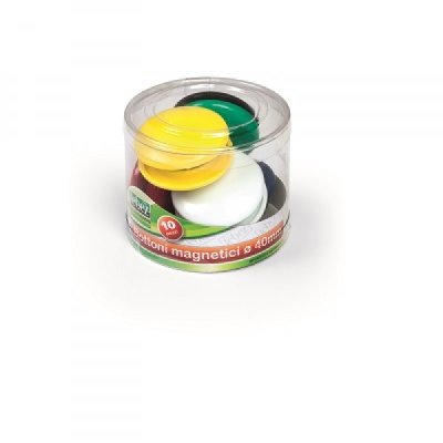 Bottoni magnetici colore assortiti