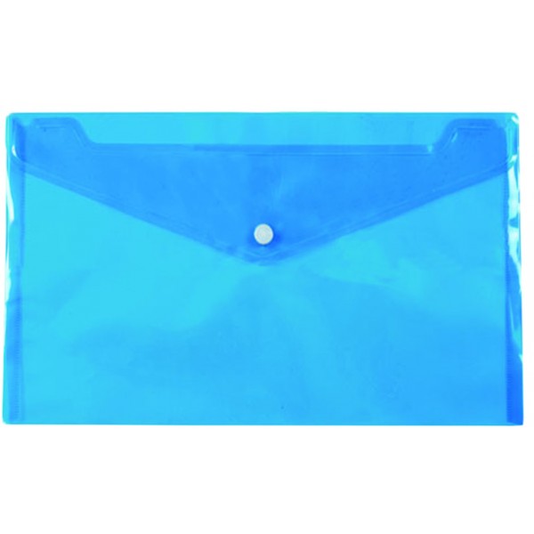Buste con bottone a4 - 21x29,7cm colore blu