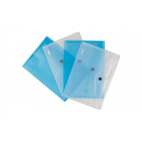 Buste con bottone a3 - 29,7x42cm colore trasparente