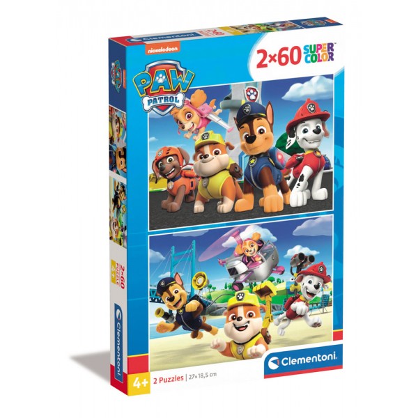 Paw patrol 2023 - puzzle 2x60pz