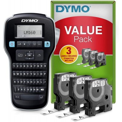 Dymo etichettatrice portatile label manager 160 value pack