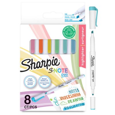 Snote duo - evidenziatore colore assortiti