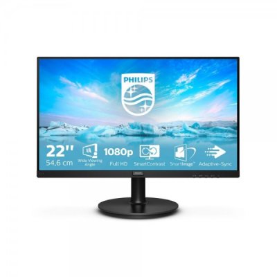 Monitor 21.5" led colore nero
