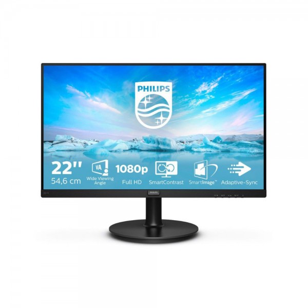 Monitor 21.5" led colore nero