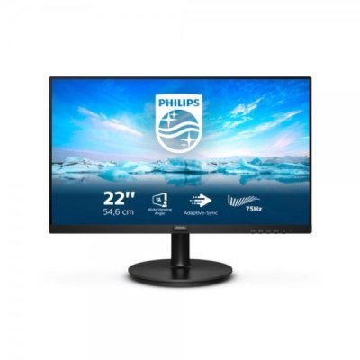 Monitor 21.5" led - multimediale colore nero