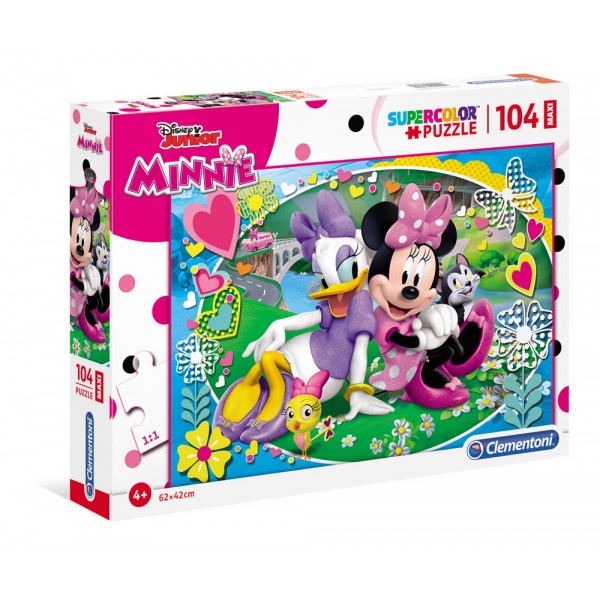 Minnie happy helper - puzzle 104pz maxi