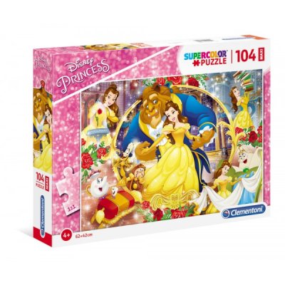 La bella e la bestia - puzzle 104pz maxi