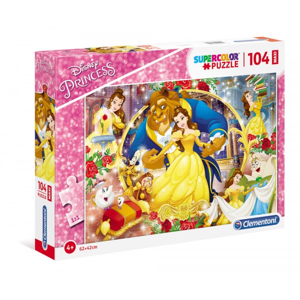 La bella e la bestia - puzzle 104pz maxi