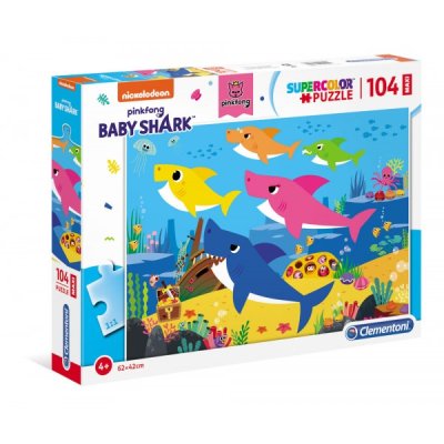 Baby shark - puzzle 104pz maxi