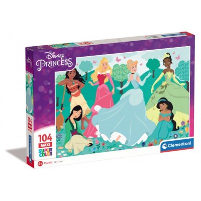 Principesse disney - puzzle 104pz maxi